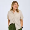 Kép 1/6 - PINEWOOD® Värnamo InsectSafe® Hemp MixShort rövid ujjú női ing