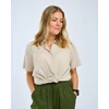 Kép 6/6 - PINEWOOD® Värnamo InsectSafe® Hemp MixShort rövid ujjú női ing