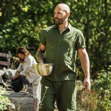 PINEWOOD® Värnamo InsectSafe® Hemp Mix férfi ing