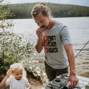 PINEWOOD® Birding férfi póló