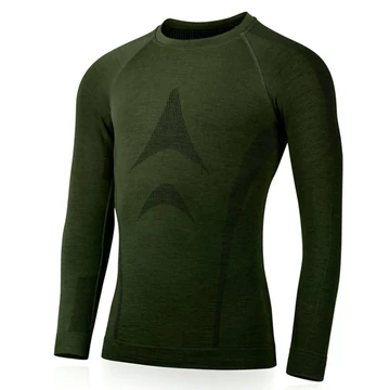 LASTING WOLF Technikai Merino Hosszú Ujjú Póló