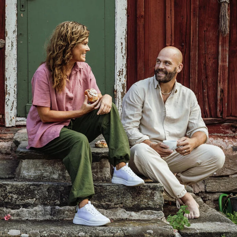 PINEWOOD® Värnamo InsectSafe® Hemp MixShort rövid ujjú női ing