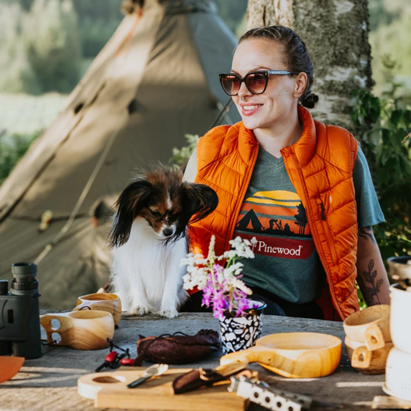 PINEWOOD FINNVEDEN RECYCLED OUTDOOR NŐI PÓLÓ 