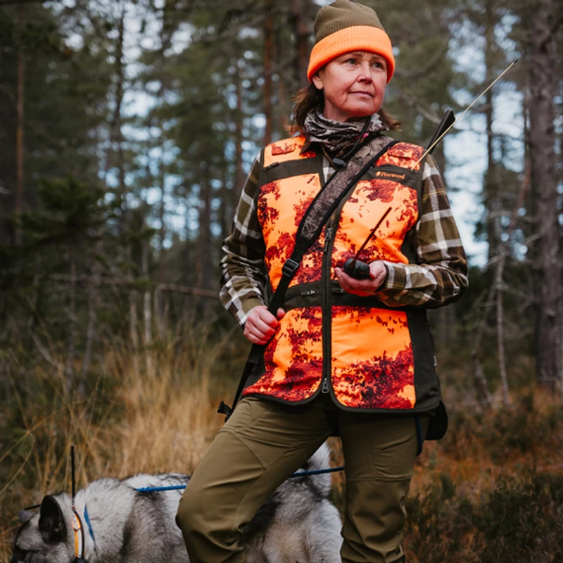 PINEWOOD® Furudal Hunter Pro 2.0 Camou női mellény 