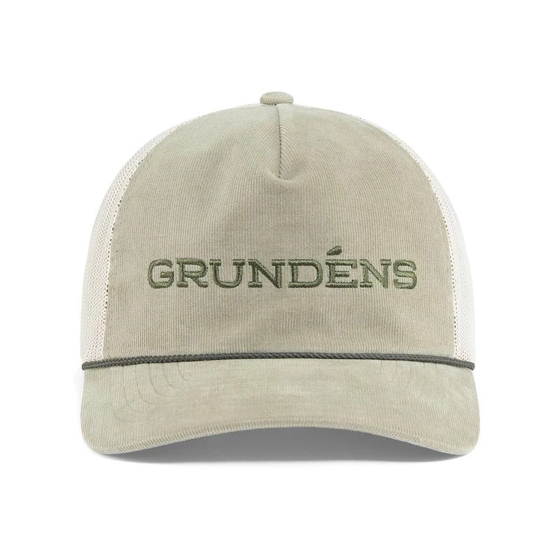 GRUNDÉNS CORD WORDMARK TRUCKER
