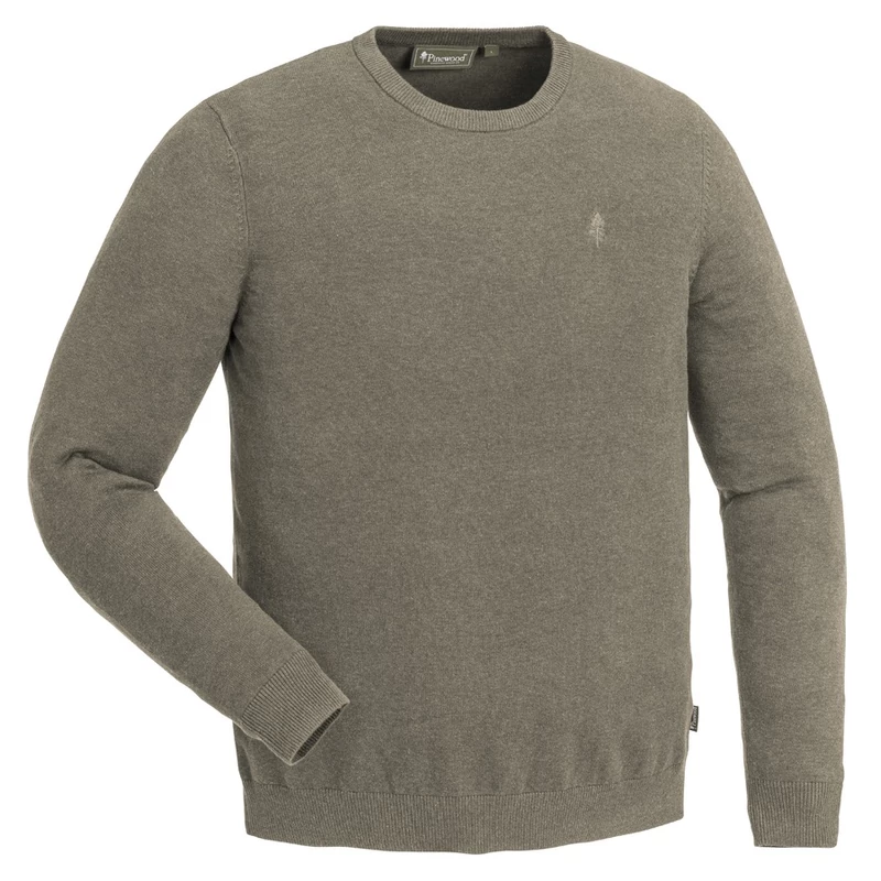 PINEWOOD® VÄRNAMO CREWNECK KNITTED PULÓVER