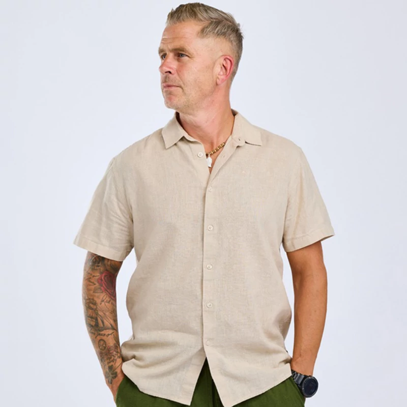 PINEWOOD® Värnamo InsectSafe® Hemp Mix férfi ing