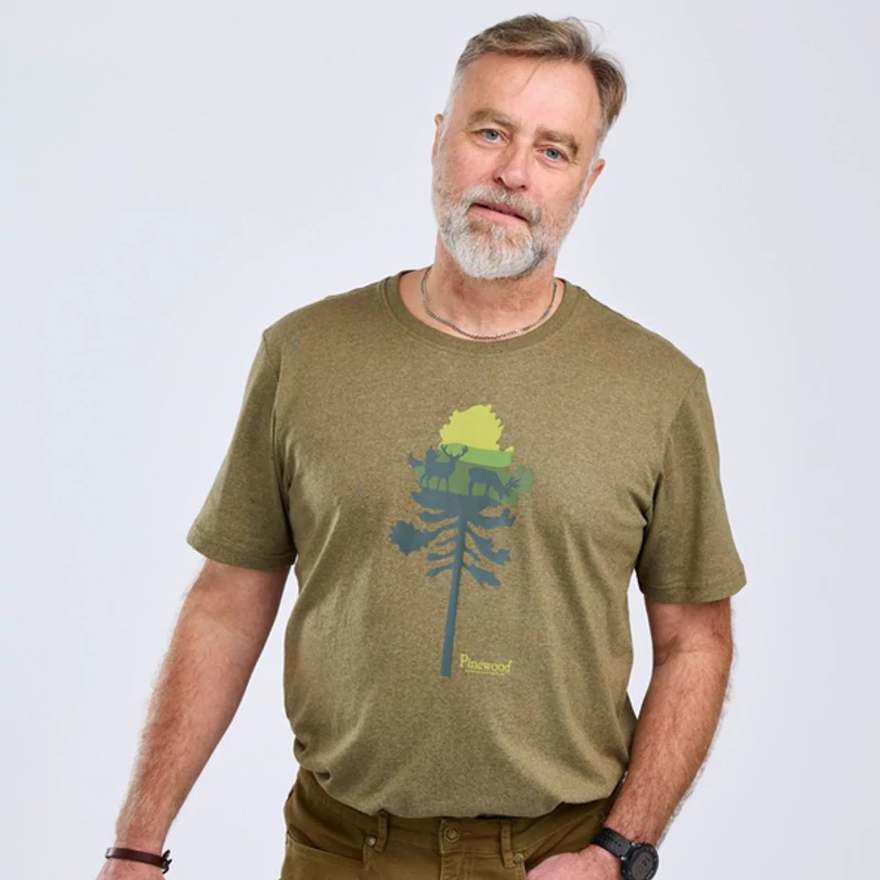 PINEWOOD® Finnveden Recycled férfi póló